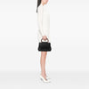 Chanel CC Caviar Wood Top Handle Bag Secondhand