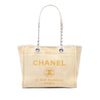Chanel Small Raffia Deauville Tote Secondhand
