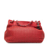 Secondhand Chanel Woven Caviar CC Charm Tote