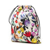 Prada Tessuto Floral Drawstring Pouch Secondhand