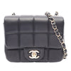 Chanel Mini Square Lambskin Chocolate Bar Flap Secondhand
