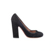 Secondhand Alaia Black Suede Block Heel Pumps