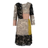 Secondhand Moschino Cheap and Chic Colorblock Lace Dress