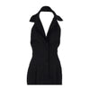 Secondhand Vivienne Westwood Black Halterneck Collared Dress