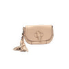 Leather Bamboo Lock Crossbody Bag - '10s Second-hand