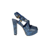 Secondhand Louis Vuitton Peep-toe Platform Sandals - '10s