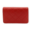 Secondhand Chanel Lambskin Quilted Golden Class Wallet on Chain