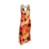 Secondhand Roberto Cavalli Floral Dress with Braided Straps