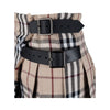 Secondhand Burberry Pleated Mini Skirt 