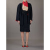 Gianfranco Ferré Dark Blue Wool Skirt Suit - '80s Second hand