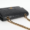 Chanel Vintage Classic Double Flap Bag Quilted Lambskin