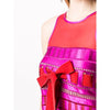 Gianfranco Ferré Fuchsia and Red Silk Dress - '90s Second hand