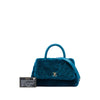 Chanel Mini Chevron Shearling Coco Top Handle Bag Secondhand
