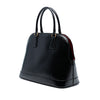Prada Saffiano Vernice Promenade Dome Satchel Secondhand