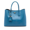 Prada Large Saffiano Cuir Double Satchel Secondhand
