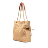 Saint Laurent Raffia Jamie Shopping Tote Secondhand
