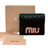 Miu Miu Matelasse Nappa Bijoux Bifold Wallet Secondhand