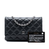 Chanel CC Quilted Caviar Wallet on Chain Secondhand