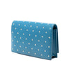 Secondhand Saint Laurent Calfskin Star Print Classic Monogram Kate Tassel Wallet on Chain