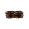 Secondhand Gianfranco Ferré Fur Clutch  - '80s