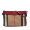 Burberry House Check Canvas Derby Peyton Crossbody Secondhand