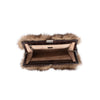 Secondhand Gianfranco Ferré Fur Clutch  - '80s