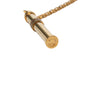 Gucci Gold Plated Web Perfume Bottle Pendant Necklace Secondhand