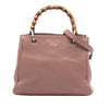 Gucci Small Calfskin Bamboo Shopper Satchel Secondhand