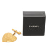 Chanel Gold Plated Cambon Paris Arrow Heart Swing Brooch Secondhand