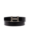 Hermès Swift and Togo Constance H Guillochee Reversible Belt Secondhand