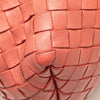 Bottega Veneta Leather Intrecciato Flap Satchel Secondhand