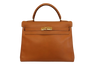 Secondhand Hermes Kelly Handbag Box Calf
