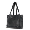 Chanel Black Leather Tote Bag - 2000s Second hand