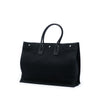 Saint Laurent Large Canvas Rive Gauche Tote Secondhand