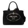 Prada Small Canvas Canapa Logo Satchel Secondhand