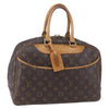 Louis Vuitton Deauville Handbag Monogram Canvas