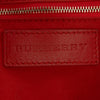 Burberry Small Leather Trimmed Haymarket Check Coated Canvas Canterbury Tote Secondhand
