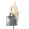 Fendi Joshua Vides Zucca Coated Canvas Cloudy Shopper Satchel Secondhand