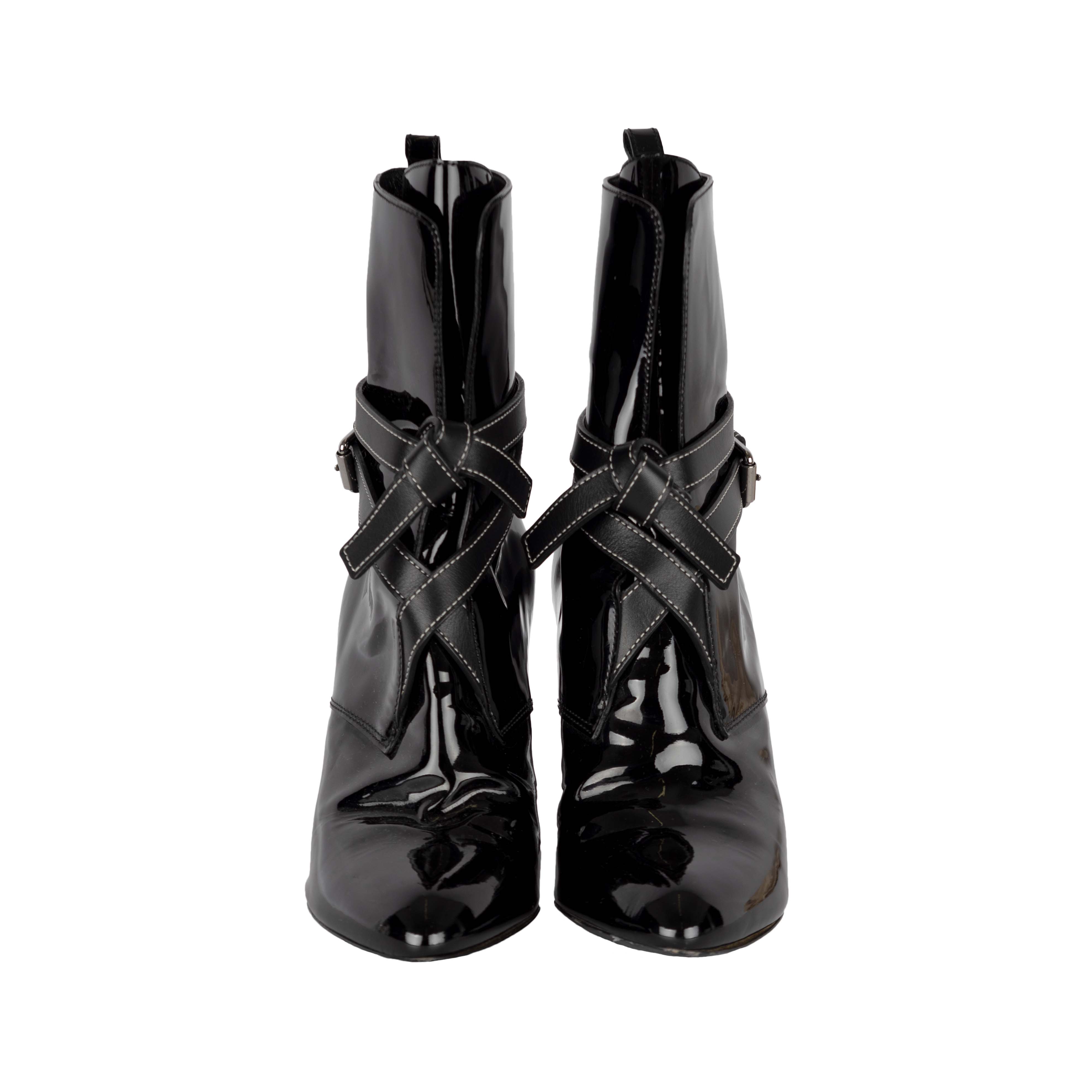 Louis Vuitton Eternal Ankle Boots in Black Leather ref.615829 - Joli Closet