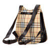 Burberry House Check Coated Canvas Backpack Secondhand