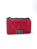 Chanel Stitch Boy Flap Bag Quilted Calfskin