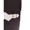 Hermès Dark Brown Leather Pochette - '80s Second hand