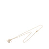 Chanel CC Gold Plated Camellia Pendant Necklace Secondhand