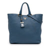 Prada Vitello Daino Open Convertible Tote Secondhand