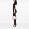 Dior Medium Lambskin Cannage Soft Zipped Lady Dior Shopping Tote Secondhand
