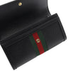 Gucci Leather Web Ophidia Long Wallet Secondhand