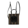 Fendi Mini Pequin Coated Canvas Convertible Backpack Secondhand