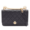 Chanel Quilted Calfskin Pearl CC Accordion Wallet on Chain Secondhand