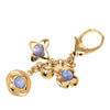Louis Vuitton Gold Plated Bijoux Sac Tresor Bag Charm and Key Chain Secondhand