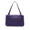 Bottega Veneta Nappa Intrecciato Triple Zip Shoulder Bag Secondhand